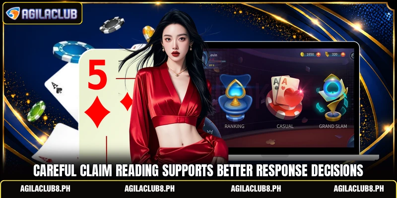 Careful claim reading supports better response decisions