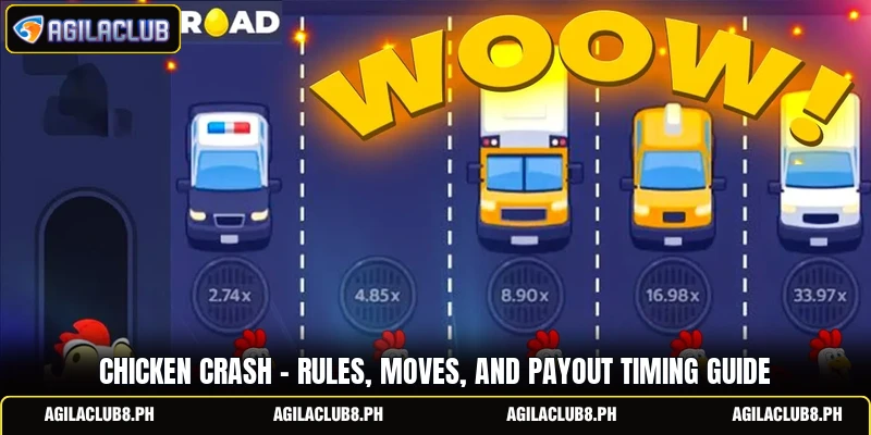 Chicken Crash - Rules, Moves, And Payout Timing Guide