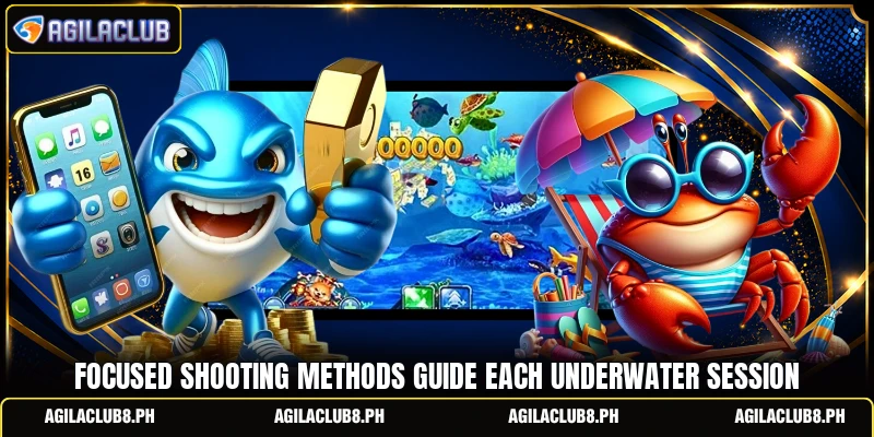 Focused shooting methods guide each underwater session