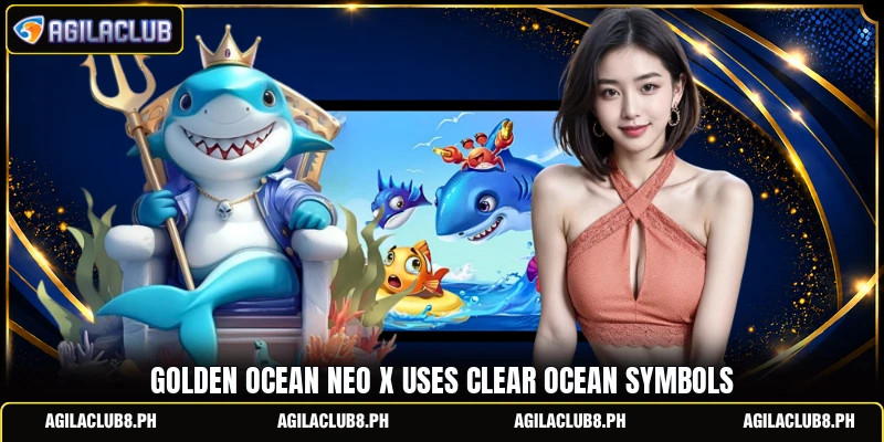 Golden Ocean Neo X uses clear ocean symbols