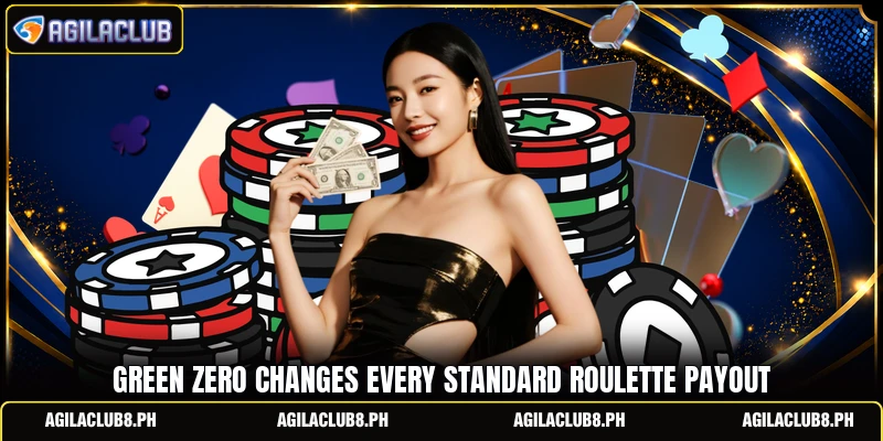 Green zero changes every standard roulette payout