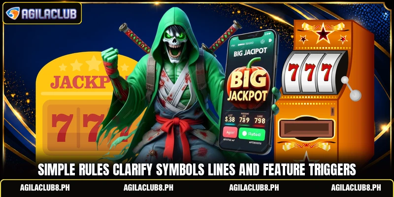 Simple rules clarify symbols lines and feature triggers